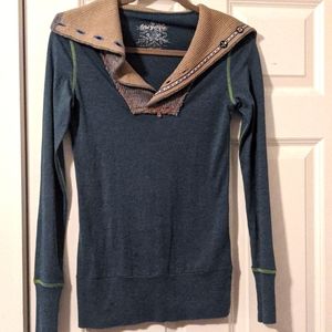 Free people long sleeve shirt